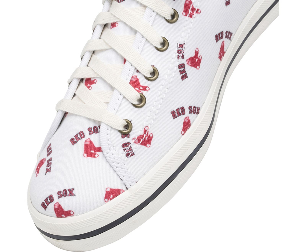 Keds Sneakers White/Red - Kickstart MLB® - Womens XDBLWT-039